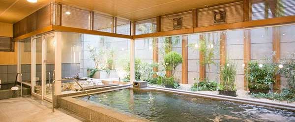西鉄ホテル クルーム博多の浴場