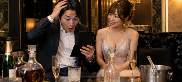 中洲のキャバクラは高額