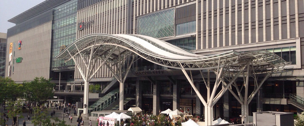 博多駅前の宴会場